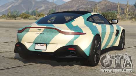 Aston Martin Vantage Tiffany Blue