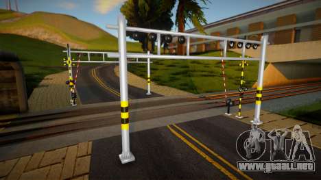 Railroad Crossing Mod South Korean v8 para GTA San Andreas