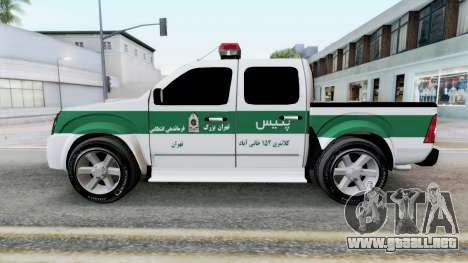 Isuzu D-Max Double Cab Police 2013 para GTA San Andreas