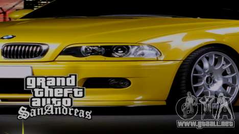 BMW Loading Screen Mod para GTA San Andreas
