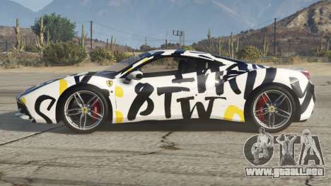 Ferrari 488 GTB Anti Flash White