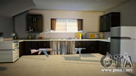 New CJ House Textures para GTA San Andreas