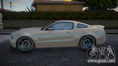 Ford Mustang Shelby GT500 Sapphire para GTA San Andreas