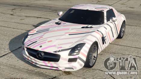 Mercedes-Benz SLS 63 AMG Anti Flash White