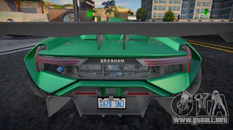 2020 Brabham BT62R para GTA San Andreas
