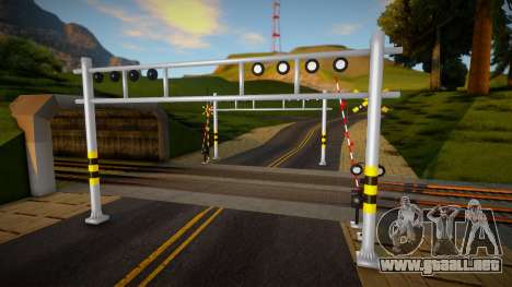 Railroad Crossing Mod South Korean v8 para GTA San Andreas