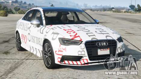 Audi A3 Arena salvaje