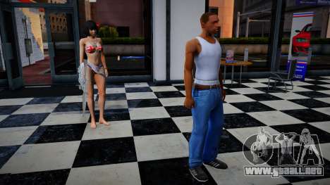 El guardaespaldas de Momiji en traje de baño para GTA San Andreas