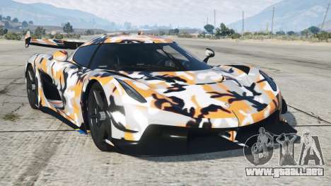 Koenigsegg Jesko Saffron Mango