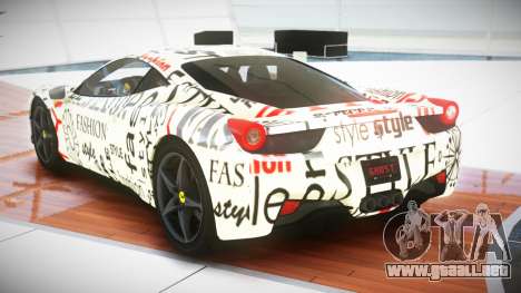 Ferrari 458 Italia RT S3 para GTA 4