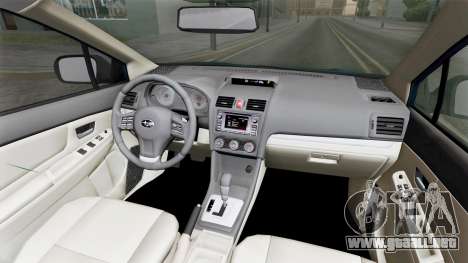 Subaru Impreza Sedan (GJ) 2012 para GTA San Andreas