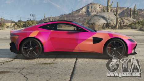 Aston Martin Vantage Tickle Me Pink