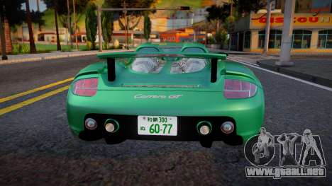 2003 Porsche Carrera GT Undercover Police para GTA San Andreas