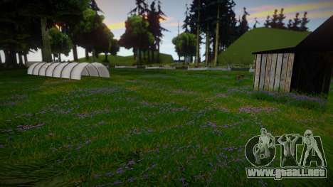 Ultra Taller Grass and Flowers Spring FPS Killer para GTA San Andreas