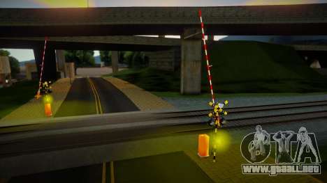 Railroad Crossing Mod South Korean v4 para GTA San Andreas
