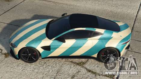 Aston Martin Vantage Tiffany Blue