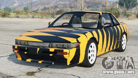 Nissan Silvia Banana Yellow