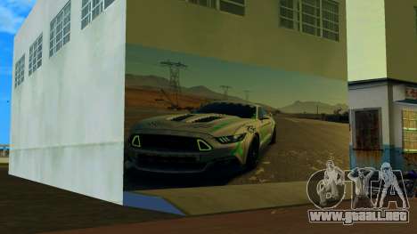 Need For Speed Payback Mural VC para GTA Vice City