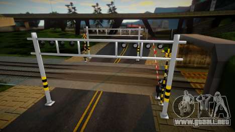 Railroad Crossing Mod South Korean v8 para GTA San Andreas