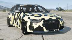 Audi RS 4 Avant Bleach Blanco para GTA 5