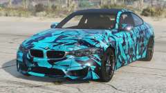 BMW M4 Coupe Robin Egg Blue para GTA 5