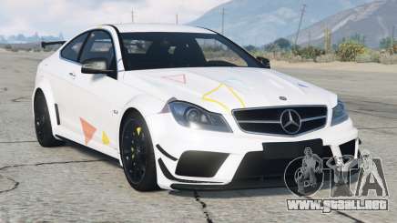 Mercedes-Benz C 63 AMG Black Series Coupe S5 para GTA 5