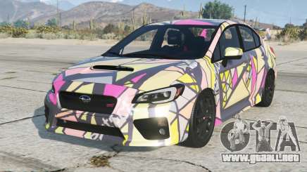 Subaru WRX Lemon Meringue para GTA 5