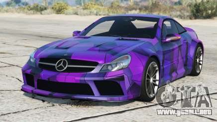 Mercedes-Benz SL 65 AMG Black Series 2008 S9 para GTA 5