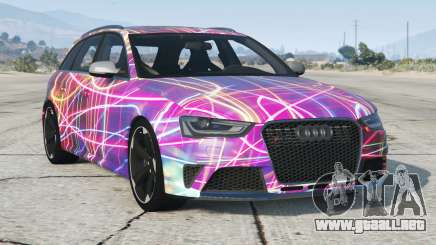 Audi RS 4 Avant Pearly Purple para GTA 5