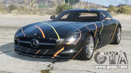 Mercedes-Benz SLS 63 Charleston Green para GTA 5