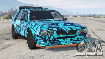 Lancia Delta S4 Dark Turquoise para GTA 5