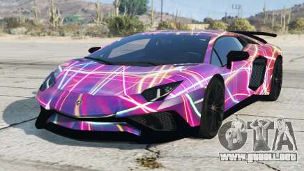 Orquídea Lamborghini Aventador para GTA 5