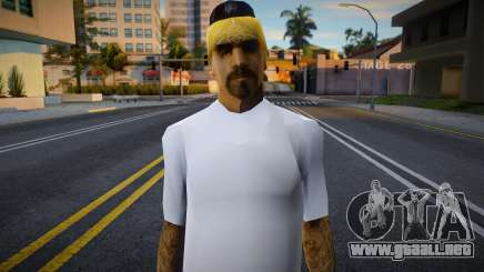LSV2 White Tshirt para GTA San Andreas