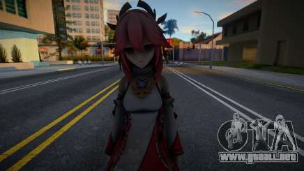 Yae Miko Genshin Impact v2 para GTA San Andreas