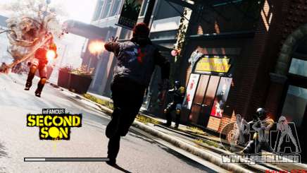 inFAMOUS Second Son Menu and Loadscreen V.1 para GTA San Andreas