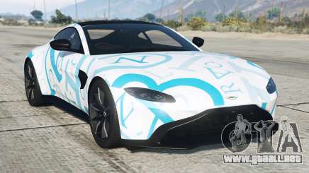 Aston Martin Vantage White Smoke para GTA 5