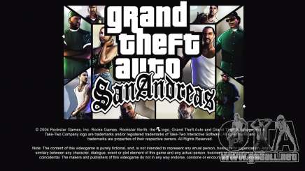 Insanity LoadScreens Grand Theft Auto V Style para GTA San Andreas