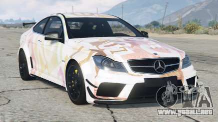 Mercedes-Benz C 63 AMG Black Series Coupe S1 para GTA 5