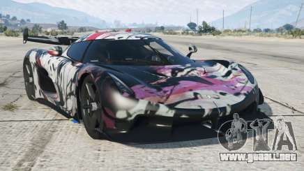 Koenigsegg Jesko Chinese Violet para GTA 5