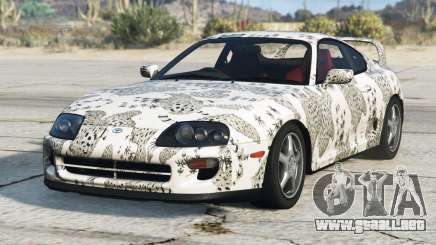 Toyota Supra Isabelline para GTA 5