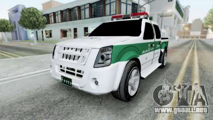 Isuzu D-Max Double Cab Police 2013 para GTA San Andreas