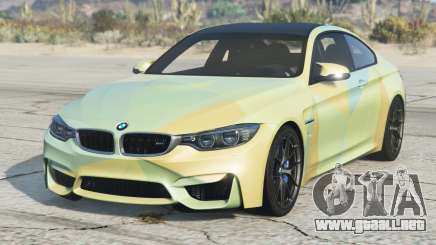 BMW M4 Gray-Tea Green para GTA 5