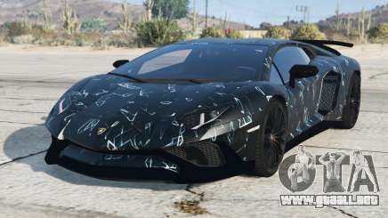 Lamborghini Aventador Firefly para GTA 5