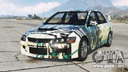 Mitsubishi Lancer Evolution IX Ecru White para GTA 5