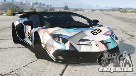 Lamborghini Aventador SVJ 63 Gainsboro para GTA 5