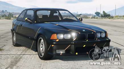 BMW M3 Nilo Azul para GTA 5