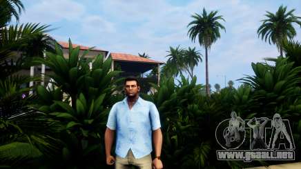 Camisa hawaiana temática v6 para GTA Vice City Definitive Edition