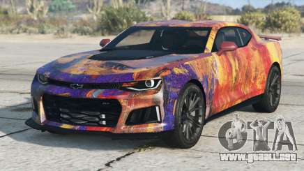 Chevrolet Camaro ZL1 Cyber Grape para GTA 5