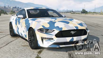 Ford Mustang GT Boston Blue para GTA 5