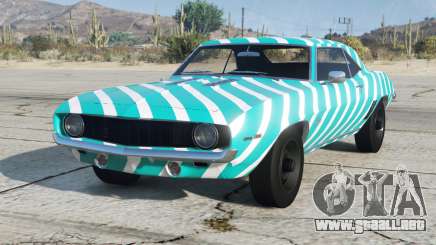 Chevrolet Camaro SS Dark Turquoise para GTA 5